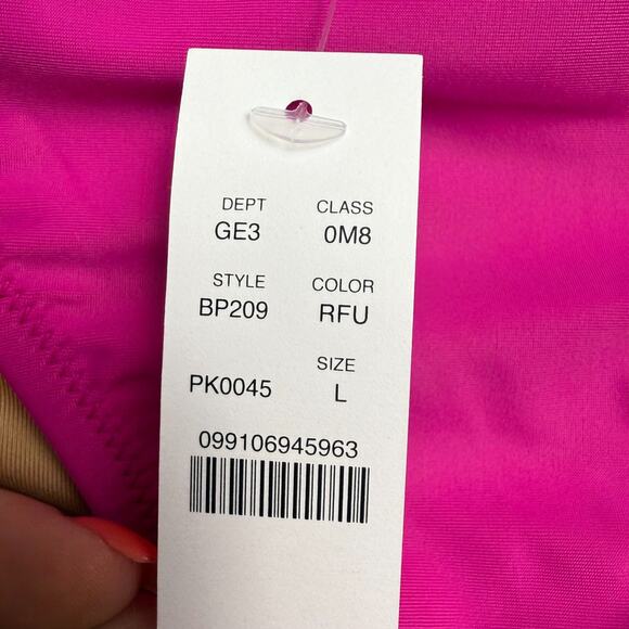 J. Crew Heritage 1989 High-leg Bikini Bottom Womens Fuchsia Large Swimwear NWT - Picture 3 of 4